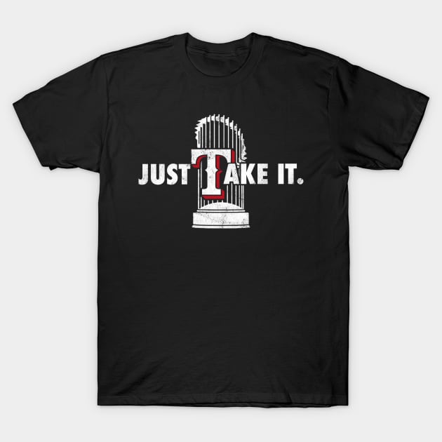 Rangers Take It (grunge) T-Shirt by RichyTor